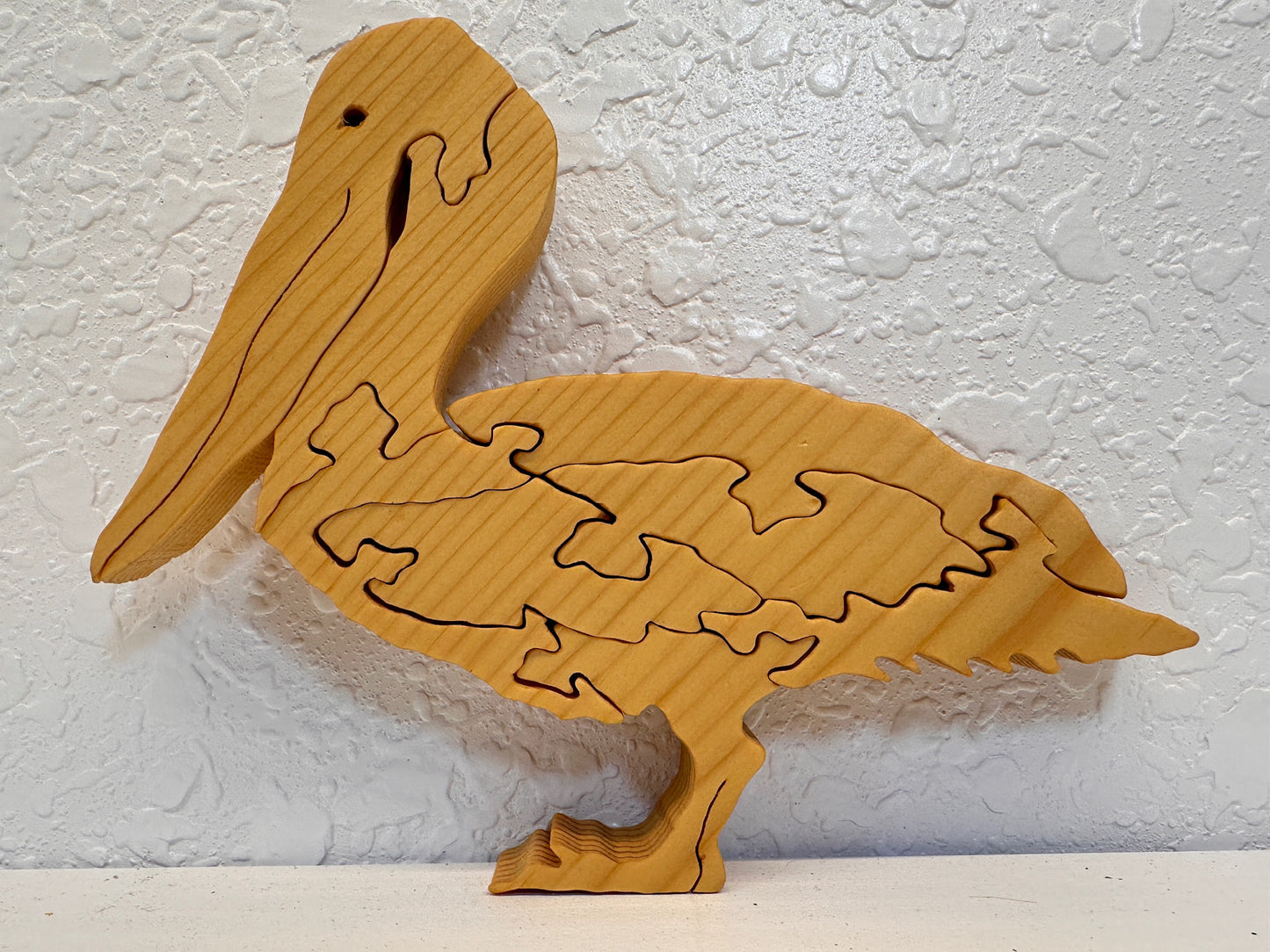 Pelican 8pc Pine Wood Puzzle 6 1/2" x 5"